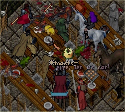 A Dinner and Speech in Dungeon Wrong